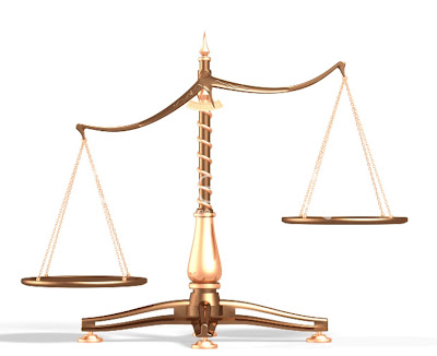 The scales of justice